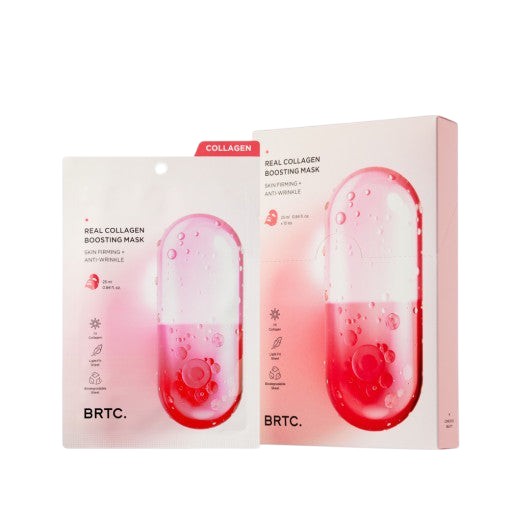 Brtc Real Collagen Boosting Mask 25ml x 10p
