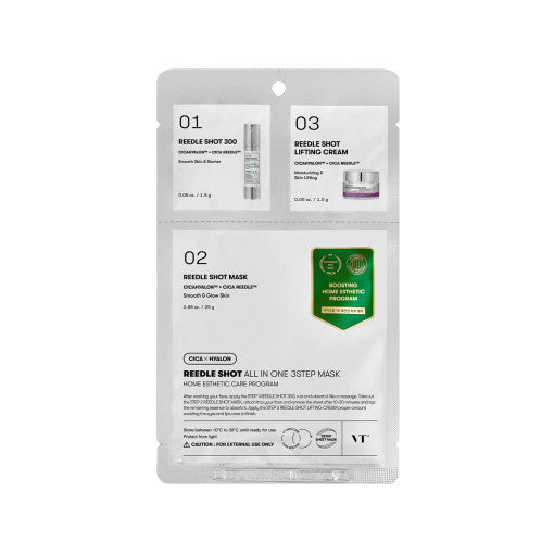 Vt Reedle Shot All in One 3 Step Mask 1.5g+25g+1.5g