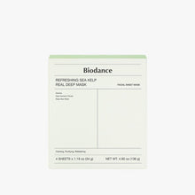 Biodance Refreshing Sea Kelp Real Deep Mask 34g x 4ea image 1