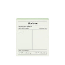 Biodance Refreshing Sea Kelp Real Deep Mask 34g x 4ea image 1