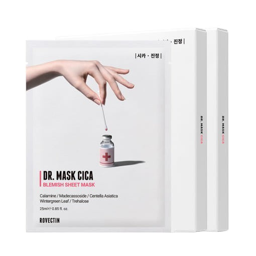 Rovectin Dr. Mask Cica 25ml x 10ea