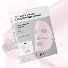 Cosrx The Peptide Collagen Lifting Glow Hydrogel Mask 34g x 3ea image 2