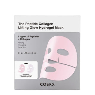 Cosrx The Peptide Collagen Lifting Glow Hydrogel Mask 34g x 3ea