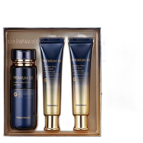 TONYMOLY Premium RX Nid d'hirondelle Essence 55ml + Crème pour les yeux 30ml x 2p Set