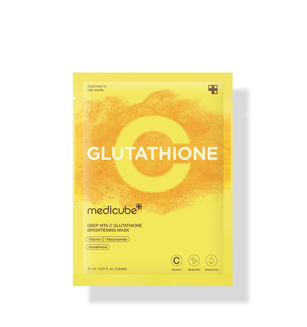 Medicube Deep Vita C Glutathione Brightening Mask 27g x 5