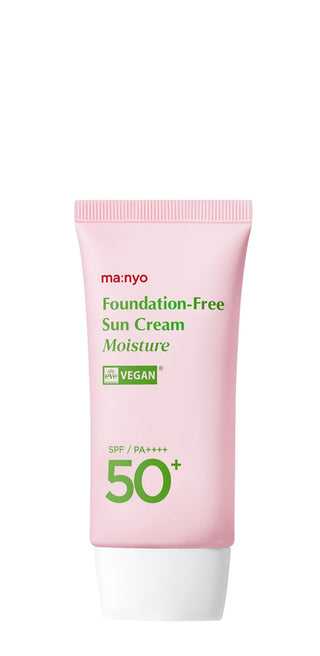Manyo Factory Foundation-Free Sun Cream Moisture 50ml SPF50+ PA++++