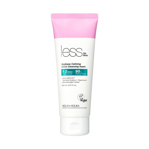 Holika Holika Less on Skin Redness Calming Cica Cleansing Foam 100ml