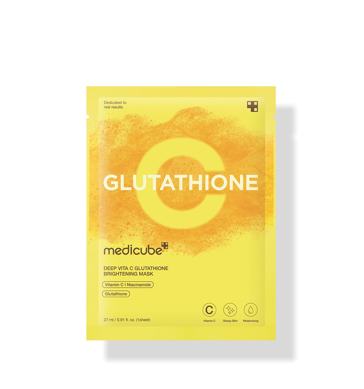 Medicube Deep Vita C Glutathione Brightening Mask 27g x 5