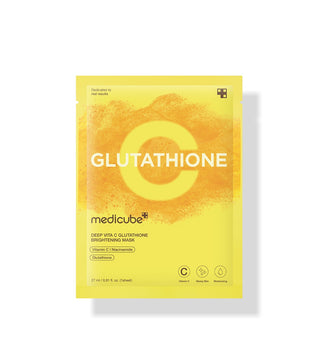 Medicube Deep Vita C Glutathione Brightening Mask 27g x 5