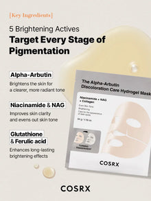 Cosrx The Alpha-Arbutin Discoloration Care Hydrogel Mask 34g x 3ea image 4