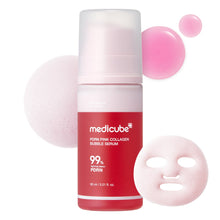 Medicube PDRN Pink Collagen Bubble Serum 95ml image 1