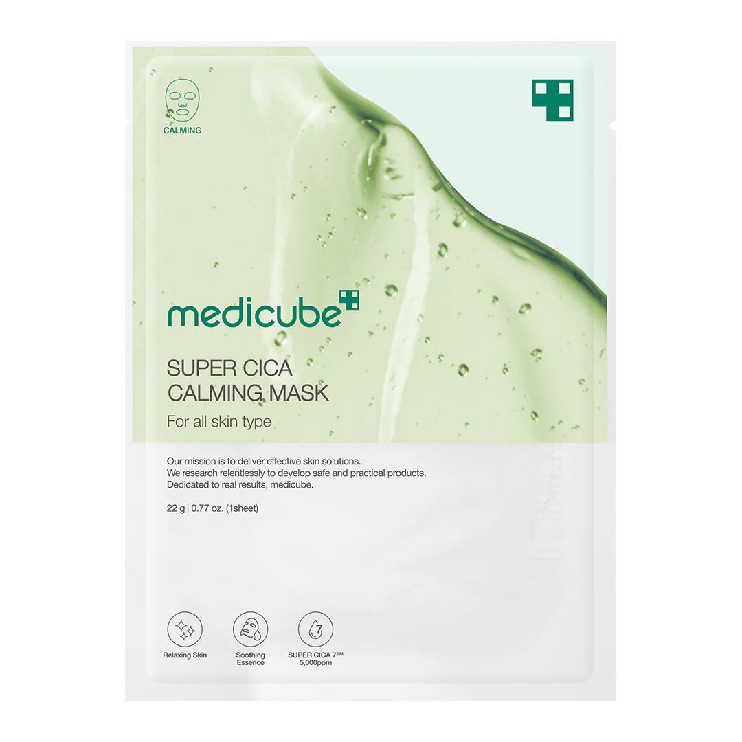 medicube Super Cica Calming Mask 22g X 5 Stk