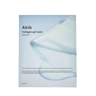 Abib Collagen Gel Mask 35g X 10ea Sedum Jelly on white background