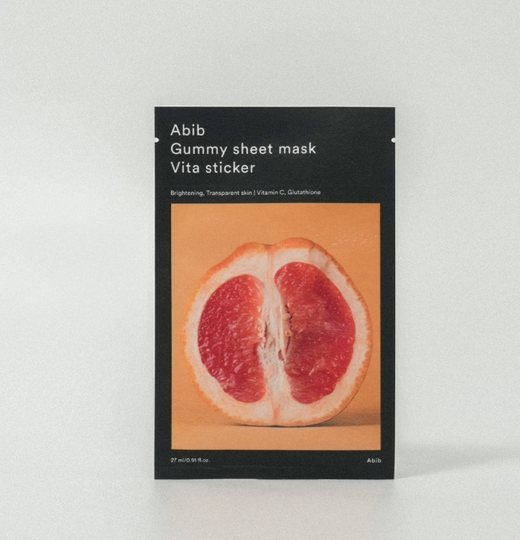 Abib Gummy Sheet Mask Vita Sticker 27ml x 10ea