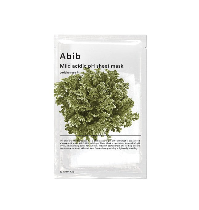 Abib Mild Acidic pH Sheet Mask Jericho Rose Fit 30ml x 10ea