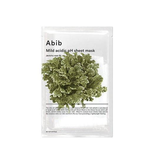 Abib Mild Acidic pH Sheet Mask Jericho Rose Fit 30ml x 10ea