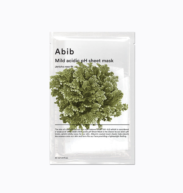 Abib Mild Acidic pH Sheet Mask Jericho Rose Fit 30ml x 10ea