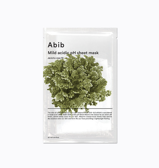 Abib Mild Acidic pH Sheet Mask Jericho Rose Fit 30ml x 10ea