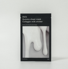 Abib Gummy Sheet Mask Collagen Milk Sticker 27ml x 10ea image 1