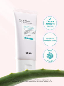 COSRX Aloe 54.2 Aqua Tone-Up Sunscreen SPF 50+ PA++++ 50ml image 2