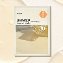 Anua Heartleaf 80 Moisture Soothing Ampoule Mask 27ml × 10 Sheets image 2