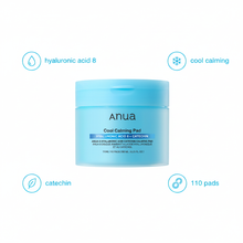 Anua 8 Hyaluronic Acid Catechin Calming Pad 185ml/110ea image 2