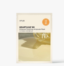 Anua Heartleaf 80 Moisture Soothing Ampoule Mask 27ml × 10 Sheets image 1