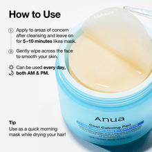Anua 8 Hyaluronic Acid Catechin Calming Pad 110 Pads (185ml) image 7
