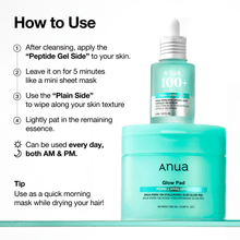 Anua PDRN 100 Hyaluronic Acid Glow Pad image 7