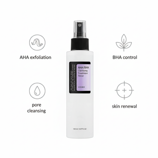 COSRX AHA/BHA Clarifying Treatment Toner Education