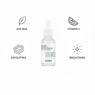 COSRX AHA BHA Vitamin C Booster Serum - Education Clean
