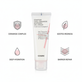 COSRX Balancium Ceramide Soothing Gel Cream - Educational