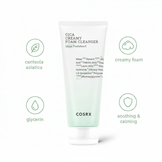 COSRX Cica Creamy Foam Cleanser - Key Ingredients