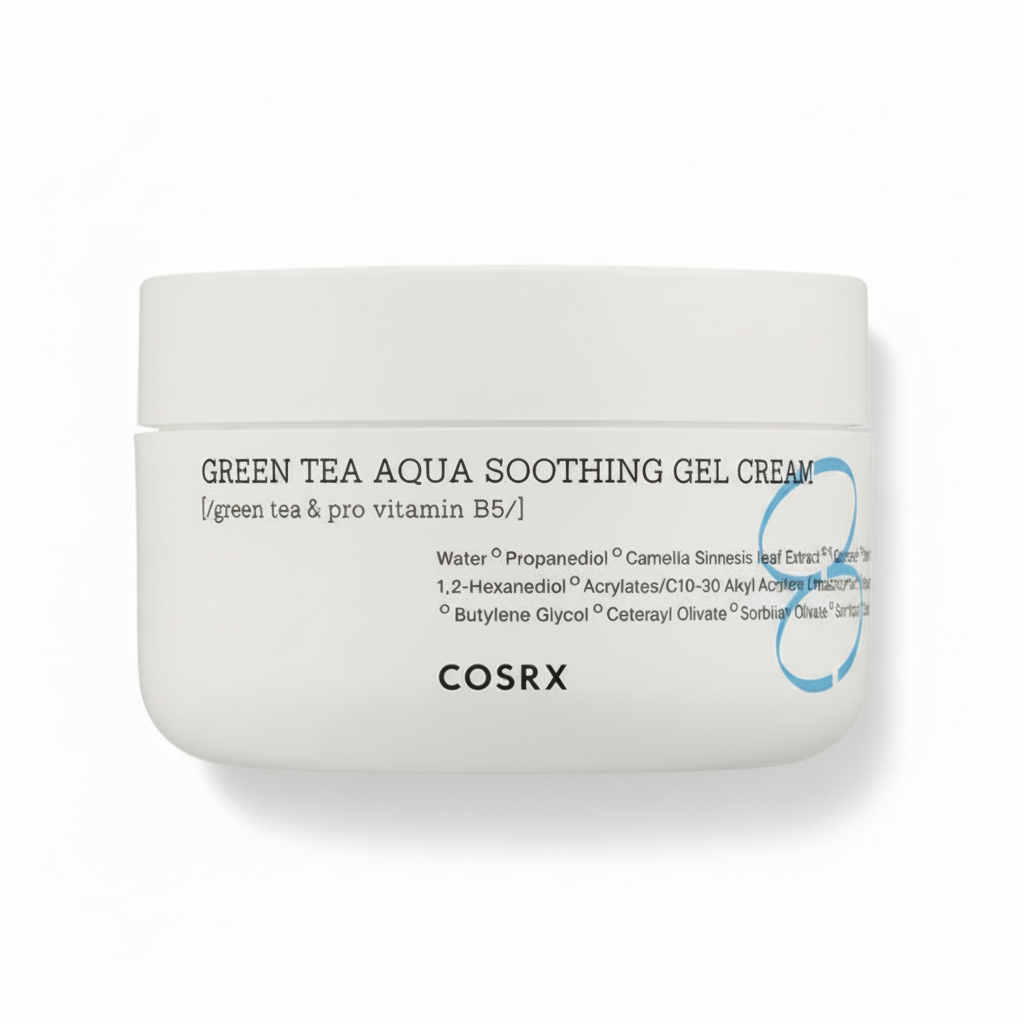 Cosrx Hydrium Green Tea Aqua Soothing Gel Cream 50ml