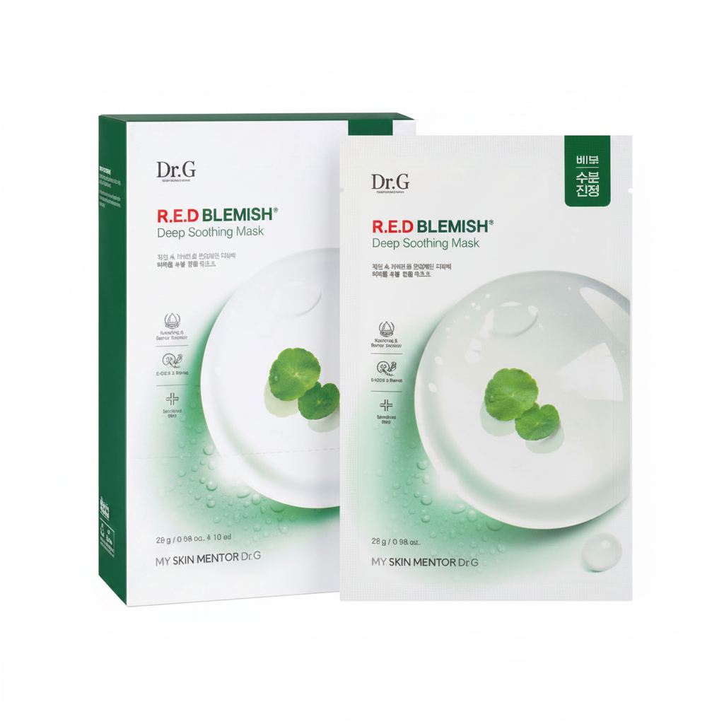 Dr.G Red Blemish Deep Soothing Mask 28g x 10ea