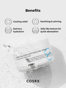 COSRX Hydrium Green Tea Aqua Soothing Gel Cream 50ml image 3