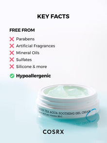 COSRX Hydrium Green Tea Aqua Soothing Gel Cream 50ml image 7