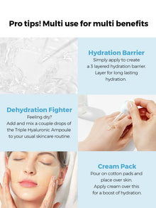 COSRX Hydrium Triple Hyaluronic Moisture Ampoule 40ml image 6