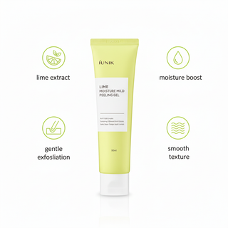 iUNIK Lime Moisture Mild Peeling Gel Education