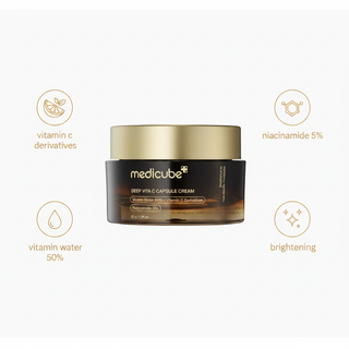 Medicube Deep Vita C Capsule Cream - Key Ingredients