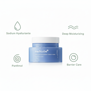 Medicube Hyaluronic Moisturizing Capsule Cream Benefits