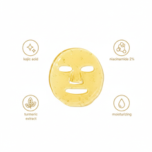 Masque Gel Éclaircissant Medicube à l'Acide Kojique et au Curcuma (Lot de 4, 28g chacun) image 2