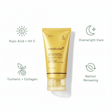 Masque de nuit enveloppant au curcuma et à l'acide kojique Medicube 75 ml image 2