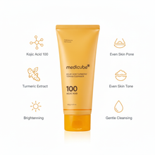 Medicube Kojic Acid Turmeric Toning Cleanser 120g image 2
