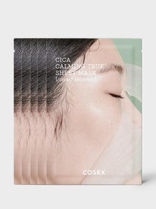 Masque en tissu apaisant Pure Fit Cica de COSRX (10 feuilles) image 6