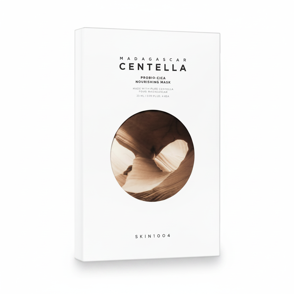Skin1004 Madagascar Centella Probio-Cica Nourishing Mask (5 Pack, 22ml Each)